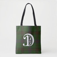 Davidson Clan Tartan Monogram