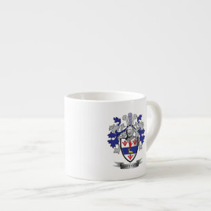 Davidson Family Crest Coat of Arms Espresso Cup