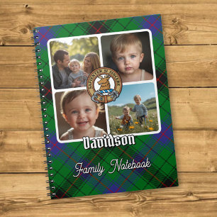 Davidson Family Photo Collage Notebook