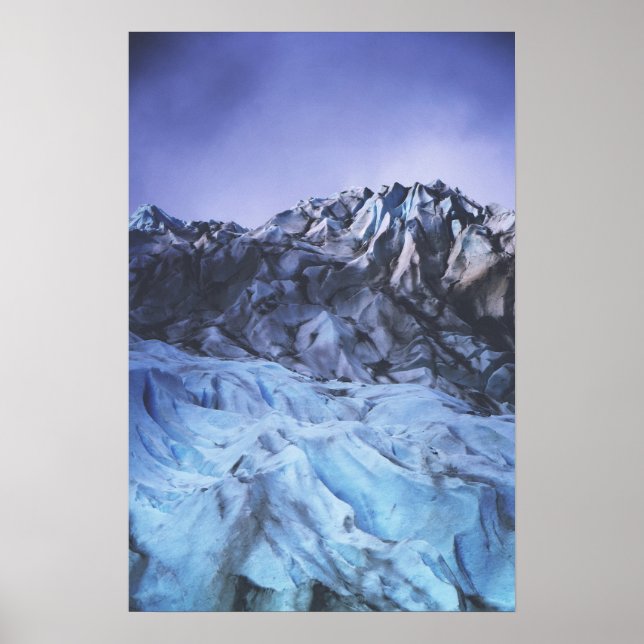 Davidson Glacier Poster (Front)