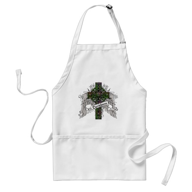 Davidson Tartan Cross Standard Apron (Front)