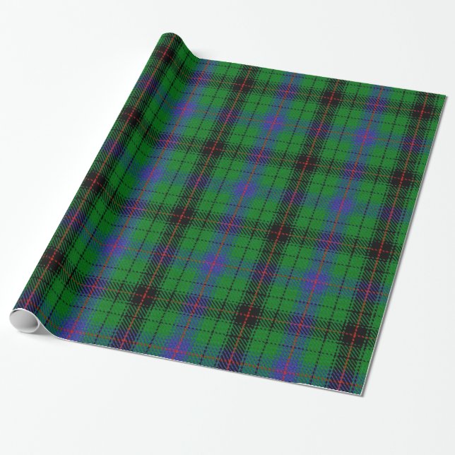 Davidson Tartan Wrapping Paper (Unrolled)