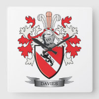Davies Family Crest Coat of Arms