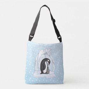 Davin and Annie the Penguins All-Over-Print Bag
