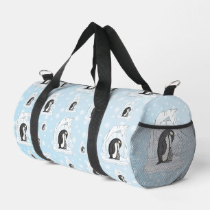 Davin and Annie the Penguins Duffle Bag