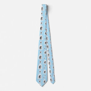 Davin and Annie the Penguins Men's Neck Tie