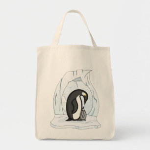 Davin and Annie the Penguins Tote Bag