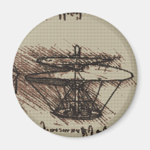 DAVINCI HELO Cross Stitch Design Magnet