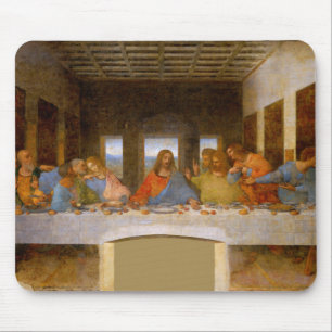 Davinci Last Supper fine art print artwork Mouse Pad