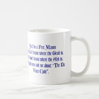 DaVinci Mason mug