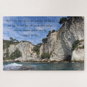 DaVinci Nature Quote Puzzle