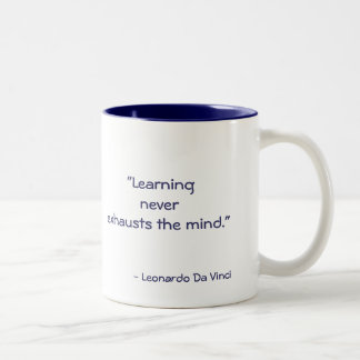 DaVinci Quote Coffe Mug