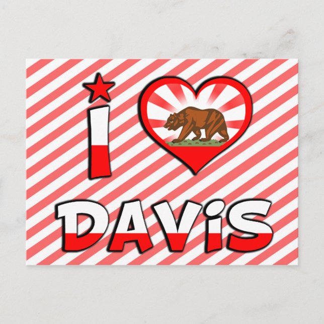 Davis, CA Postcard (Front)
