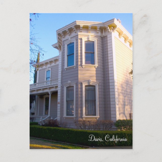 Davis, California Postcard (Front)