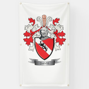 Davis Coat of Arms Banner
