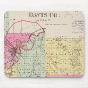Davis County, Kansas Mouse Pad