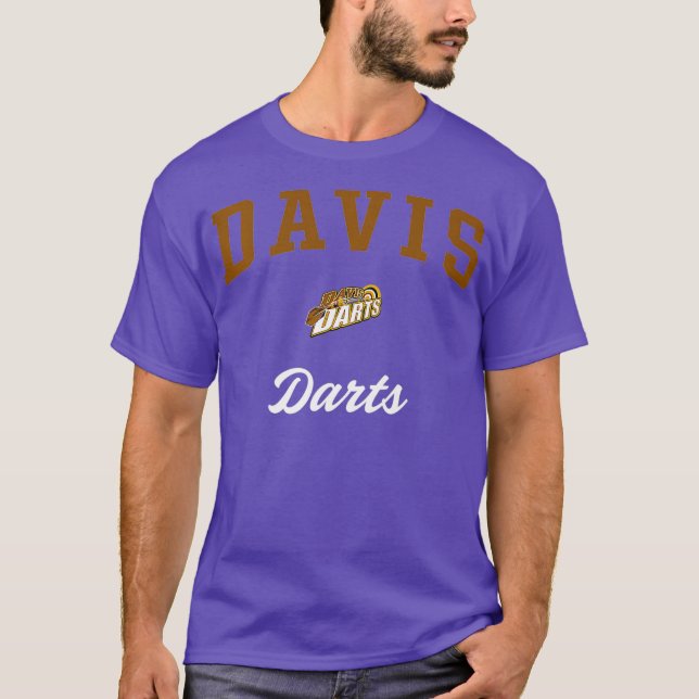 Davis High School Darts Premium T-Shirt (Front)