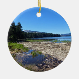 Davis Lake, OR Ceramic Ornament