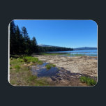 Davis Lake, OR Magnet<br><div class="desc">Along the Cascade Lakes Scenic Byway is beautiful Davis Lake. It's well known for fishing and it also has its own unique scenery in the Oregon Cascade mountains. Filled with a variety of wildlife & surrounding forest,  Davis Lake is a beautiful place to visit! Photo taken May 2017.</div>