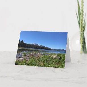 Davis Lake, Oregon Card