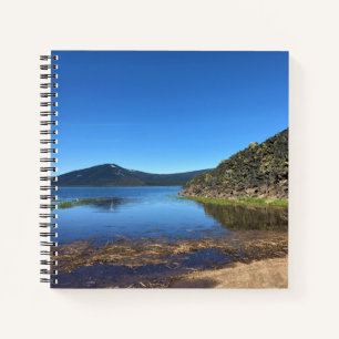 Davis Lake with Lava Rocks Notebook