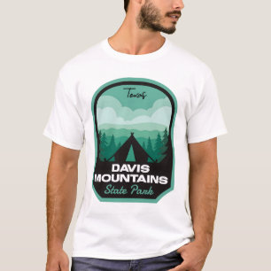 Davis Mountains State Park TX Camping T-Shirt