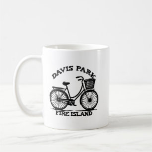 Davis Park Fire Island Bicycle summer beach family Coffee Mug