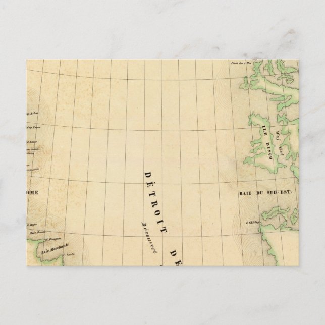 Davis Straight Region Postcard (Front)