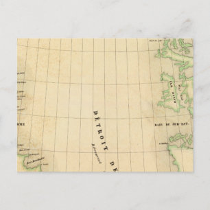 Davis Straight Region Postcard