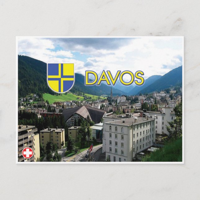 Davos - Switzerland Postcard (Front)