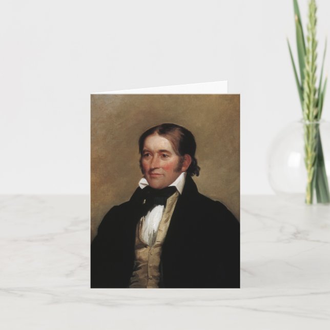 Davy Crockett Card (Front)