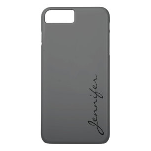 Davy grey colour background iPhone 8 plus/7 plus case