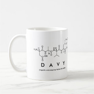 Davy peptide name mug