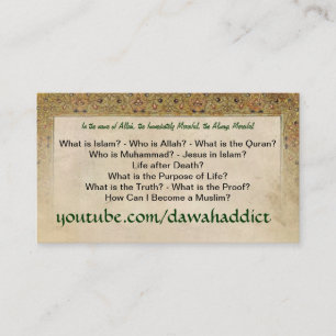 Dawah Cards (Newest Version)