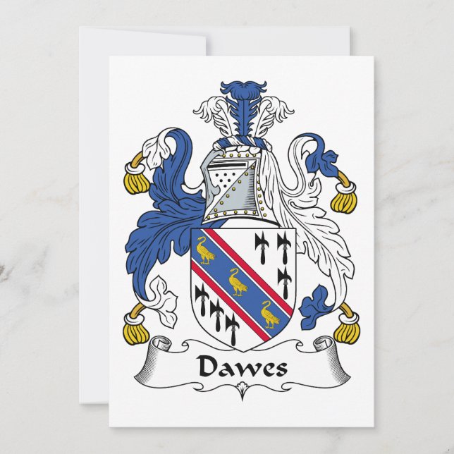 Dawes Family Crest (Front)