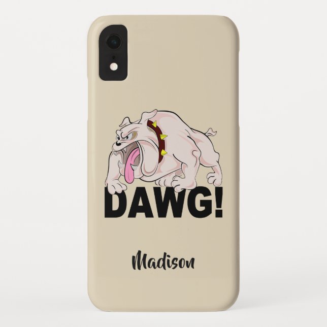 DAWG! custom name phone cases (Back)