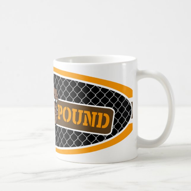 Dawg Pound Chain Link Coffee Mug (Right)