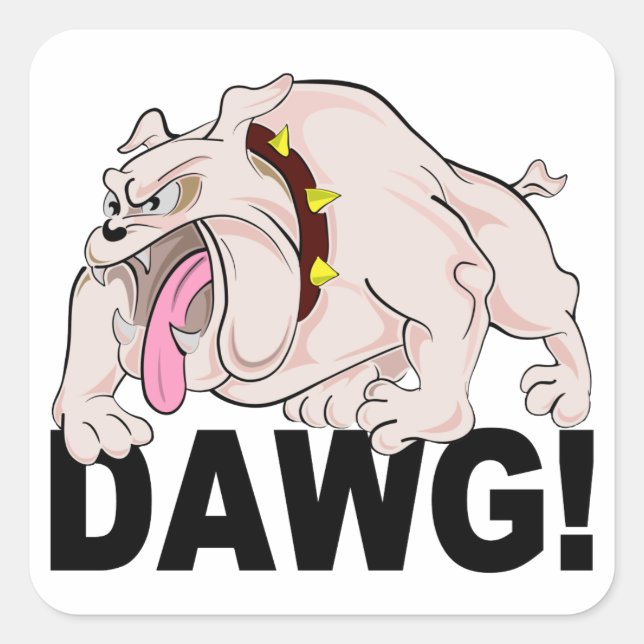 DAWG! stickers (Front)