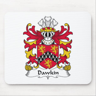 Dawkin Family Crest Mouse Pad