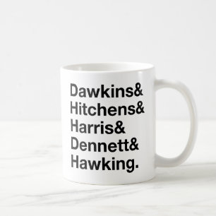 Dawkins&Hitchens&Harris&Dennett&Hawking - Science Coffee Mug