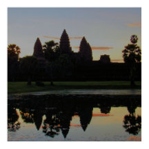 Dawn at Angkor Wat