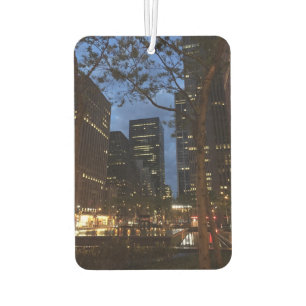 Dawn at Rockefeller Centre New York City NYC Photo Car Air Freshener