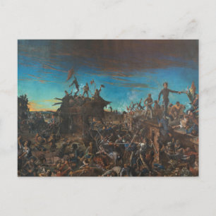 Dawn at the Alamo Postcard