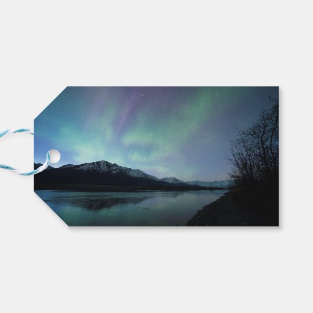 Dawn Aurora Gift Tags (Back Horizontal)
