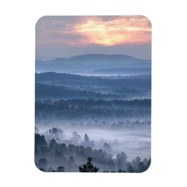 Dawn Between the Valleys Magnet (Vertical)