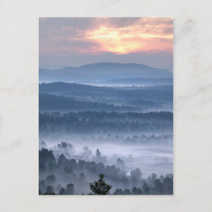 Dawn Between the Valleys Postcard