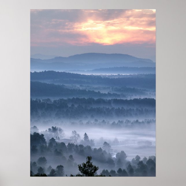 Dawn Between the Valleys Poster (Front)