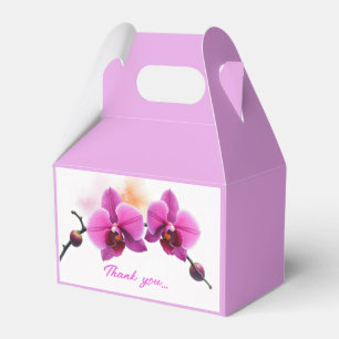 Dawn Bloom Orchid Favour Box