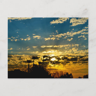 Dawn Breaking over the Mojave Desert Postcard