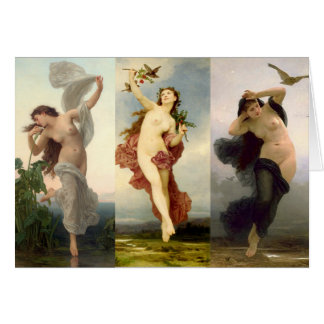 Dawn, Day, Dusk - Bouguereau